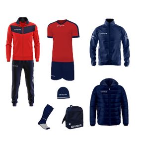 BOX GIVSPORT red-blue S