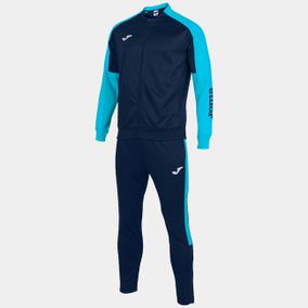 ECO CHAMPIONSHIP TRACKSUIT NAVY-FLUOR TURQUOISE blue-fluor turquoise 2XL