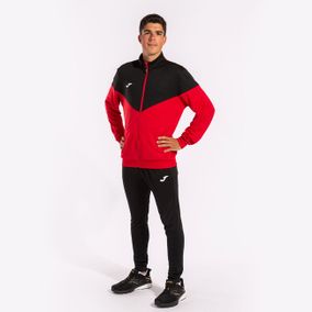 OXFORD TRACKSUIT RED BLACK 3XS