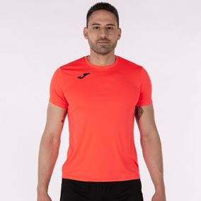 RECORD II SHORT SLEEVE T-SHIRT FLUOR CORAL 2XS